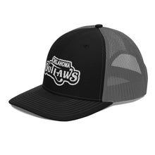 Load image into Gallery viewer, Oklahoma Outlaws Text Logo Trucker Cap