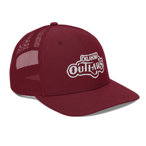 Oklahoma Outlaws Text Logo Trucker Cap