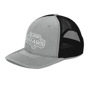 Oklahoma Outlaws Text Logo Trucker Cap