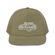 Load image into Gallery viewer, Oklahoma Outlaws Text Logo Trucker Cap