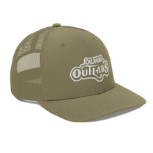 Load image into Gallery viewer, Oklahoma Outlaws Text Logo Trucker Cap