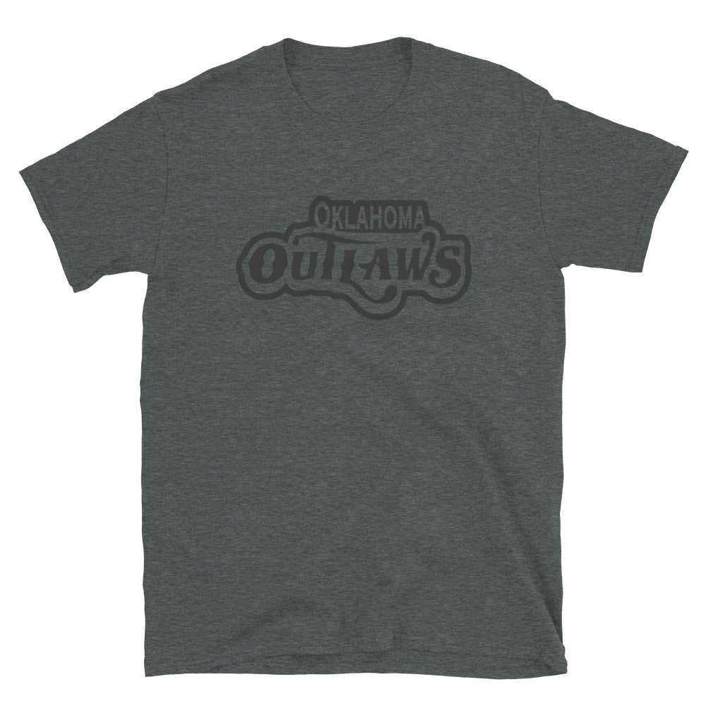 Front Oklahoma Outlaws Short-Sleeve Unisex T-Shirt