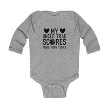 Load image into Gallery viewer, Uncle Trae Infant Long Sleeve Bodysuit