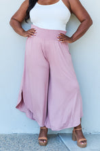 Load image into Gallery viewer, ODDI Full Size Wide Leg Palazzo Pants in Lavender