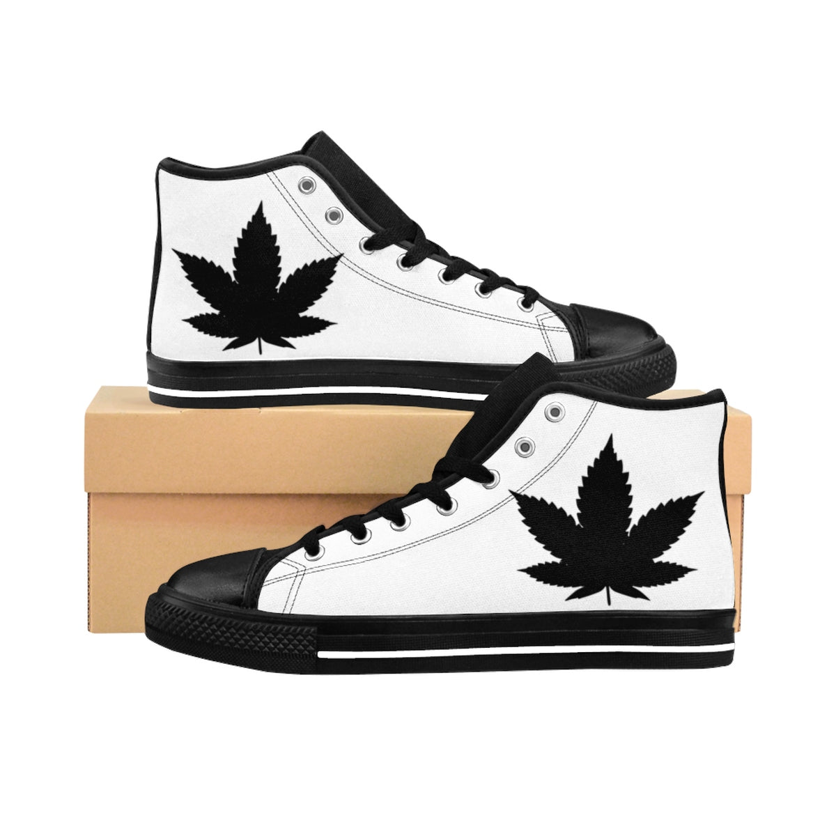 7 Leaf Cannabis Men's High-top Sneakers