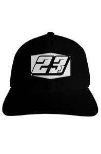 23J Parrish Motorsports Printed Patch fitted adult hat