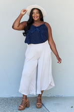 Load image into Gallery viewer, ODDI Full Size Wide Leg Palazzo Pants in Oatmeal