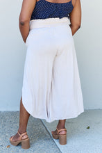 Load image into Gallery viewer, ODDI Full Size Wide Leg Palazzo Pants in Oatmeal