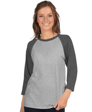 Load image into Gallery viewer, Unisex 3/4 Sleeve Raglan Shirt I Tultex 245