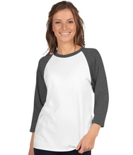 Load image into Gallery viewer, Unisex 3/4 Sleeve Raglan Shirt I Tultex 245