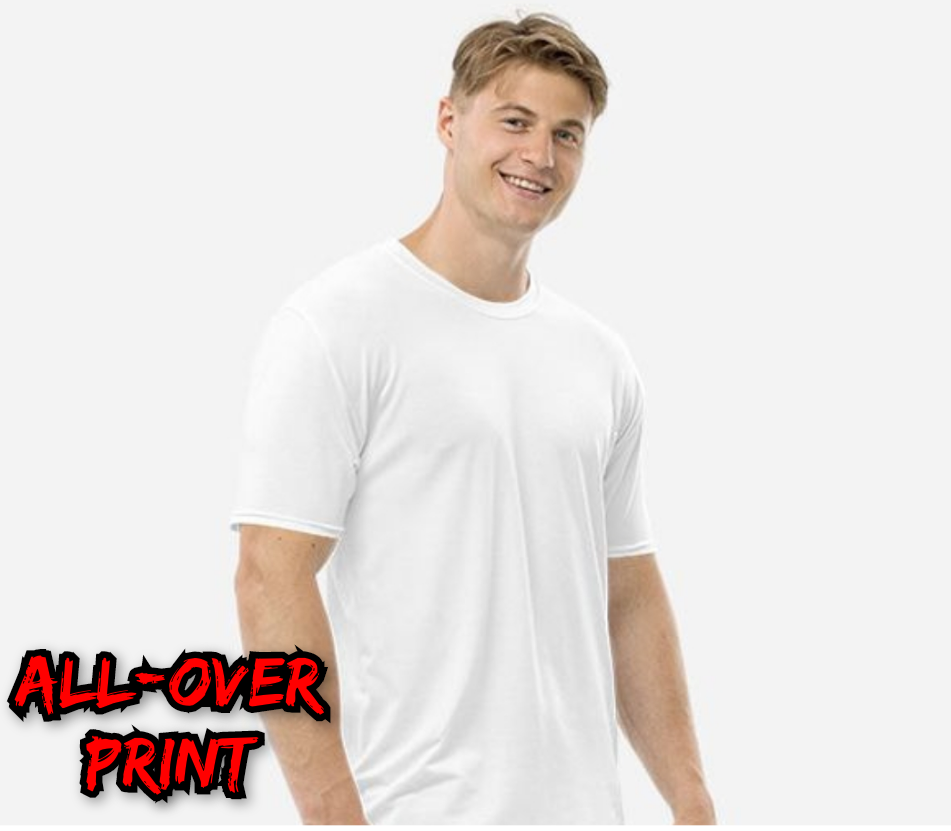 All-Over Men's Crew Neck T-Shirt