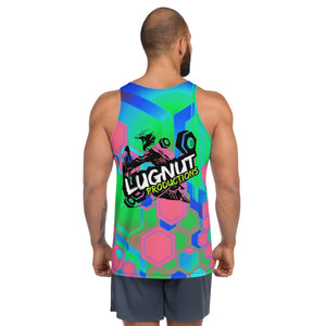 Lugnut Productions (front and back) Unisex Tank Top (xs-2x)
