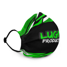 Load image into Gallery viewer, Lugnut Productions Green Premium face mask