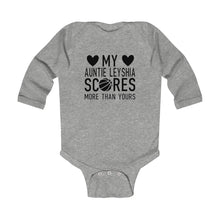 Load image into Gallery viewer, Auntie Leyshia Infant Long Sleeve Bodysuit