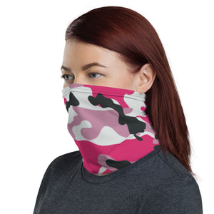 Pink Camo Neck Gaiter/ Mask