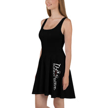 Load image into Gallery viewer, Thowed Bunny Brand (Black) Skater Dress