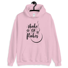Load image into Gallery viewer, Shake Your Flakes Christmas Unisex Hoodie