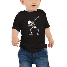 Load image into Gallery viewer, Dab Skeleton Baby Jersey Short Sleeve Tee