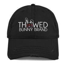 Load image into Gallery viewer, Thowed Bunny Brand Distressed Dad Hat