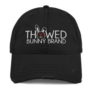 Thowed Bunny Brand Distressed Dad Hat