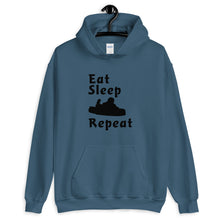 Load image into Gallery viewer, Eat Sleep Kart Repeat Hooded Sweatshirt