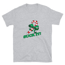 Load image into Gallery viewer, Suck It Christmas Candy Short-Sleeve Unisex T-Shirt
