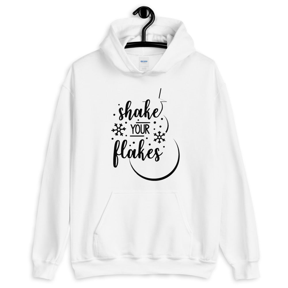Shake Your Flakes Christmas Unisex Hoodie