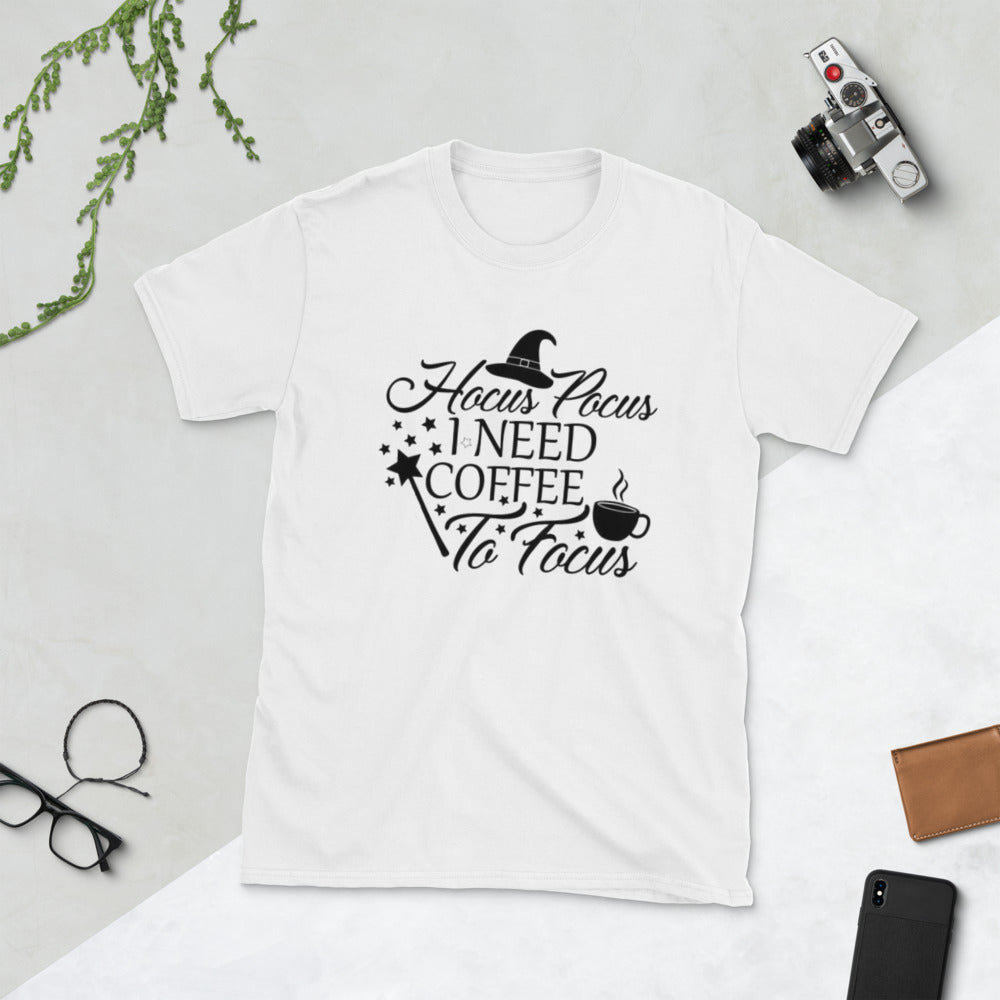 Hocus Coffee Focus short-Sleeve Unisex T-Shirt