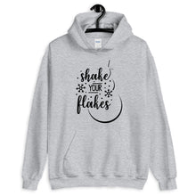 Load image into Gallery viewer, Shake Your Flakes Christmas Unisex Hoodie