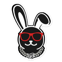 Load image into Gallery viewer, Thowed Bunny Bubble-free stickers