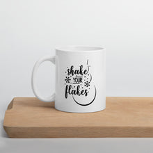 Load image into Gallery viewer, Shake Your Flakes Christmas Mug