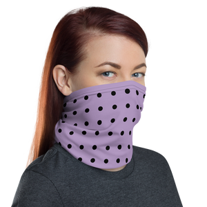 Purple Dot Neck Gaiter/ Mask
