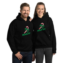 Load image into Gallery viewer, Suck It Christmas Candy Unisex Hoodie