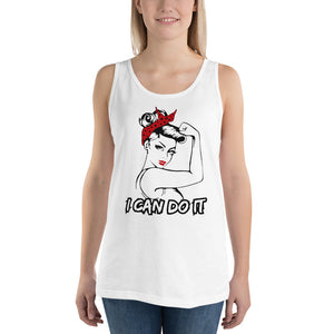 I can do it (Rosie) Unisex Tank Top