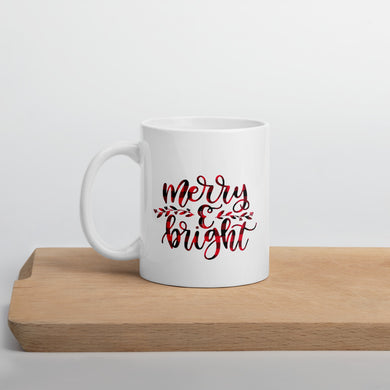 Merry and Bright Christmas Mug