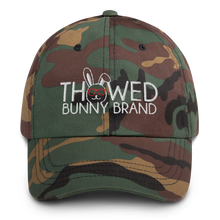 Load image into Gallery viewer, Thowed Bunny Brand Camo Dad hat