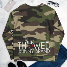 Load image into Gallery viewer, Thowed Bunny Brand Camo Crew Unisex Sweatshirt