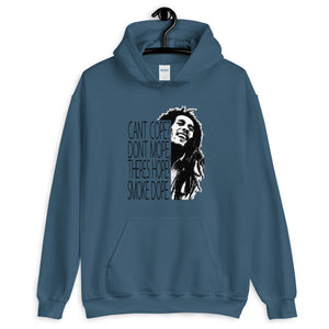 Marley Cant Cope Theres Hope Unisex Hoodie