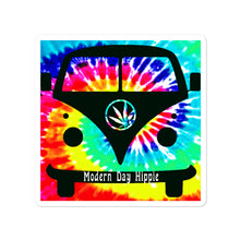 Load image into Gallery viewer, Bus Modern Day Hippie Bubble-free stickers