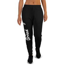 Load image into Gallery viewer, Thowed Bunny Brand Pocket Logo (Black) Women&#39;s Joggers