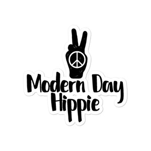 Modern Day Hippie Bubble-free stickers