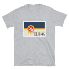 Load image into Gallery viewer, Tulsa Weed Flag Short-Sleeve Unisex T-Shirt