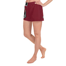 Load image into Gallery viewer, Thowed Bunny Brand (Red 2) Women&#39;s Athletic Short Shorts