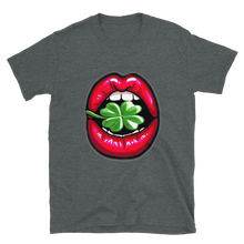 Load image into Gallery viewer, Lucky Lips Clover Short-Sleeve Unisex T-Shirt