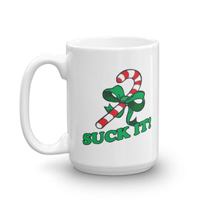 Suck It Christmas Candy Mug