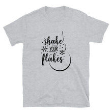 Load image into Gallery viewer, Shake Your Flakes Christmas Short-Sleeve Unisex T-Shirt