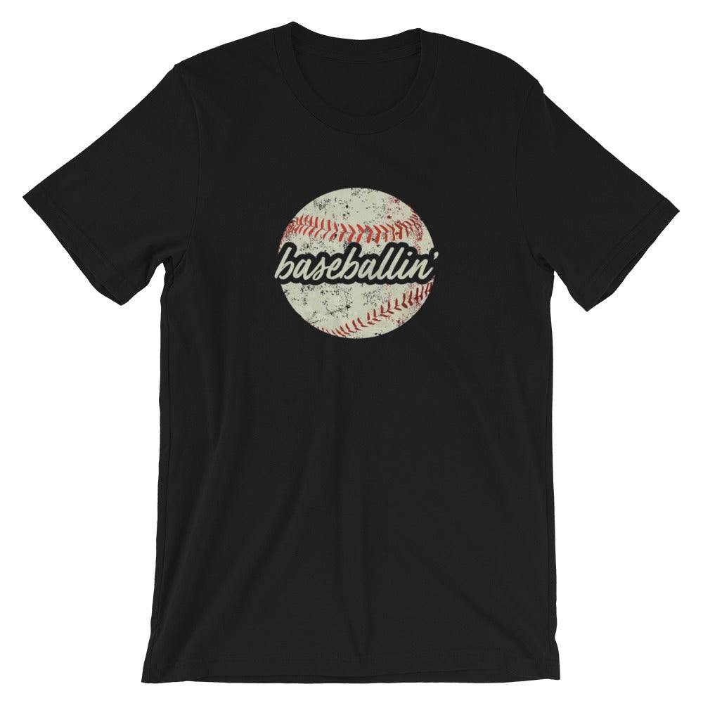 Baseballin Short-Sleeve Unisex T-Shirt