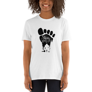 Stay Wild Bigfoot Short-Sleeve Unisex T-Shirt