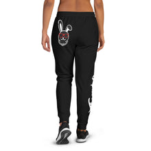 Load image into Gallery viewer, Thowed Bunny Brand Pocket Logo (Black) Women&#39;s Joggers