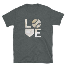 Load image into Gallery viewer, Love Baseball Short-Sleeve Unisex T-Shirt